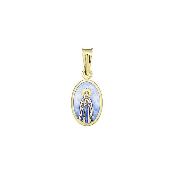 025H Our Lady of Lourdes medal