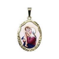 258R Madonna with Child Medal