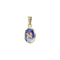 Guardian Angel Miniature Medallion - Christening Gift