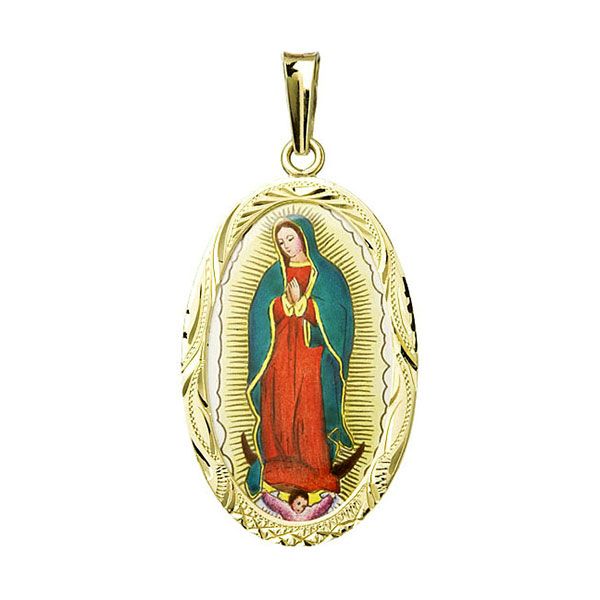 533R Our Lady of Guadalupe Medallion