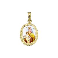 Our Lady of Carmel Saint Medallion