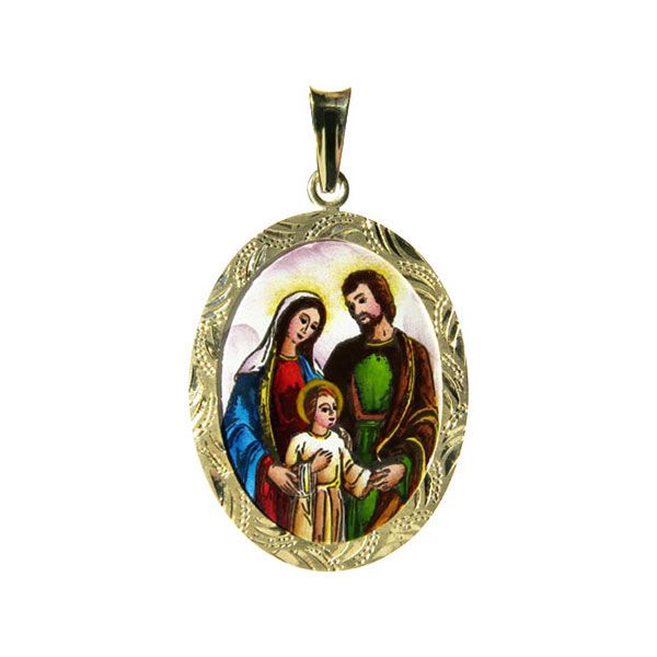 201R Holy Family Medallion