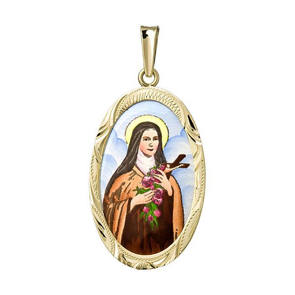 532R Saint Therese of Lisieux Medal
