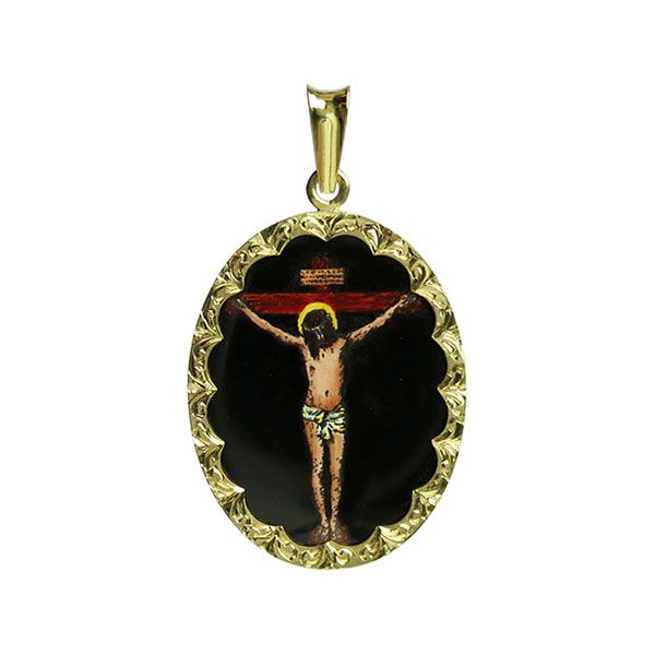 207R Crucifix Medallion