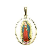 Our Lady of Guadalupe Larger Saint Medal Gold