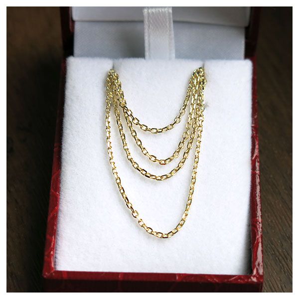 1455 gold chain 55 cm