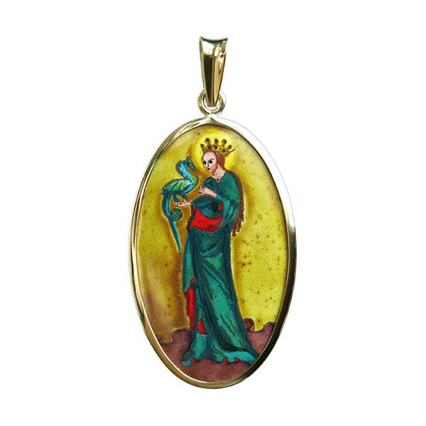 Saint Margaret of Antioch medal