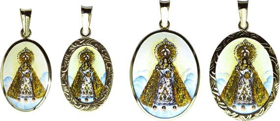 New medallions of Our Lady of Manaoag