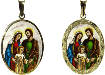 Medallions of the Holy Family