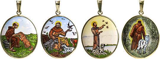 Saint Francis of Assisi medals